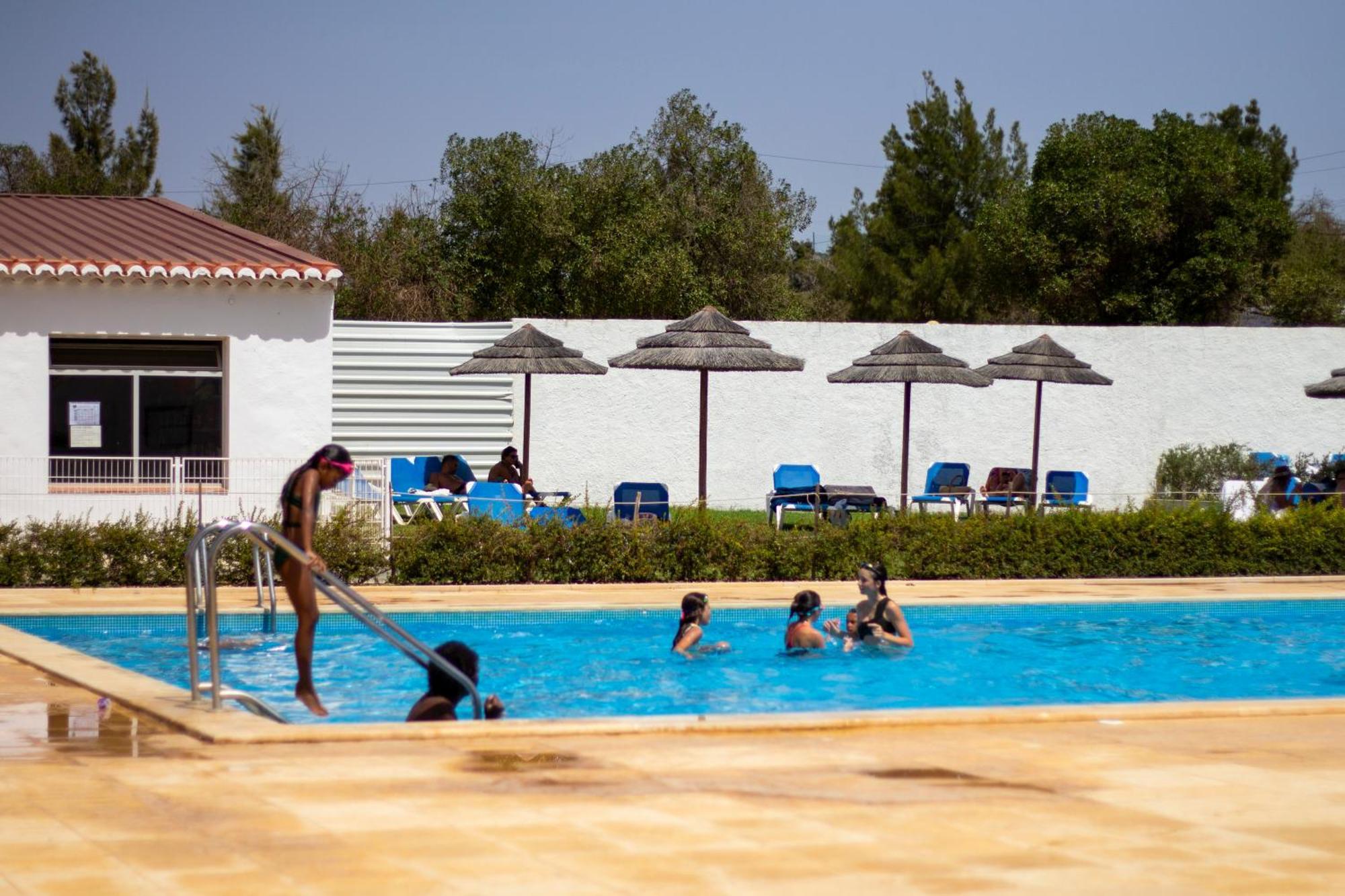 Parque De Campismo Orbitur Valverde Luz Buitenkant foto